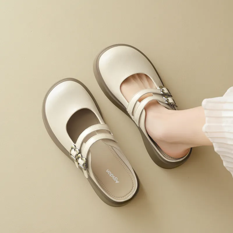 AGSDON Closed Toe Slippers Women's-6