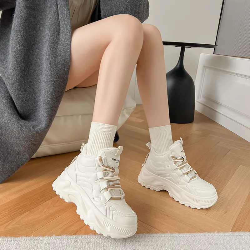 AGSDON Thermal High Top Chunky Sneakers Women's-4