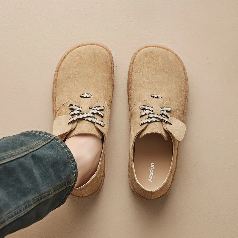AGSDON Height Increasing Low-Top Casual Shoes Women's-6