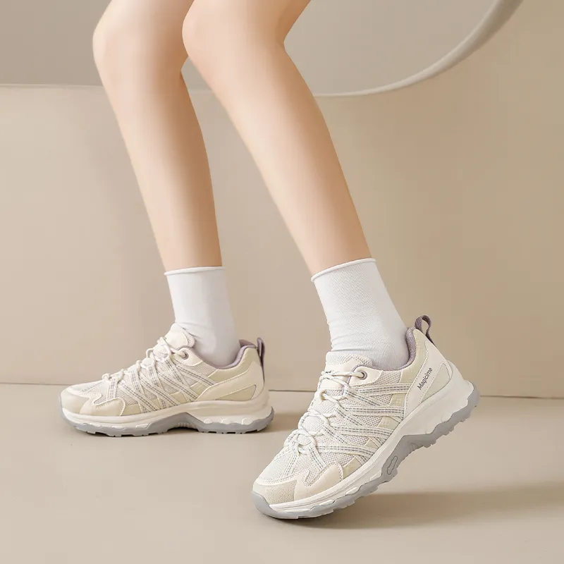 AGSDON Height Increasing Low Top Chunky Sneakers Women's-6