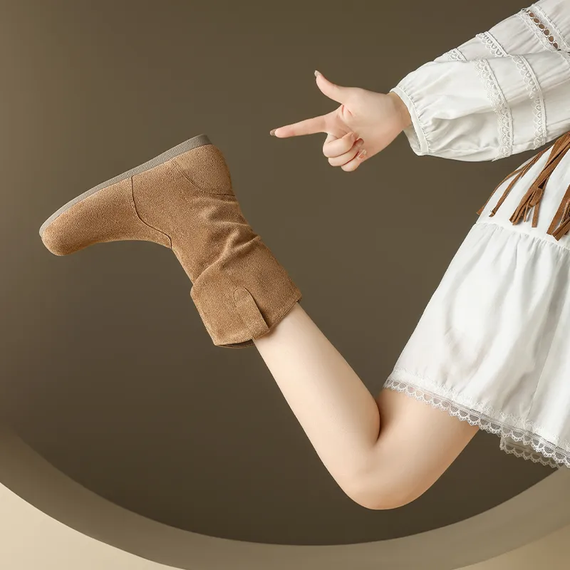 AGSDON Ankle Boots 1.5cm Women's-20