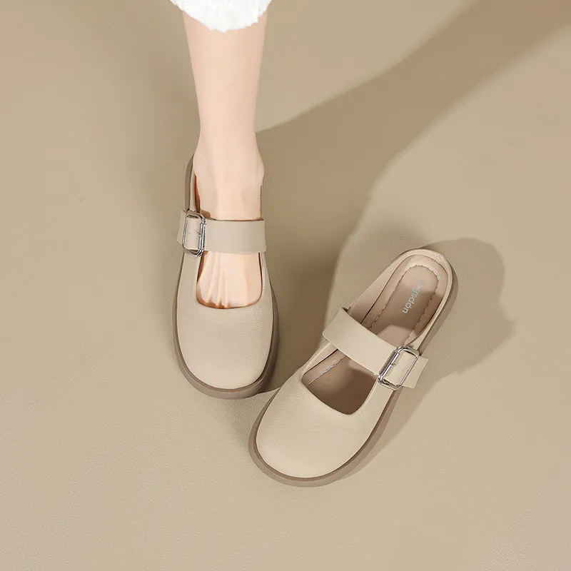 AGSDON Wrap toe Slippers Women's-10
