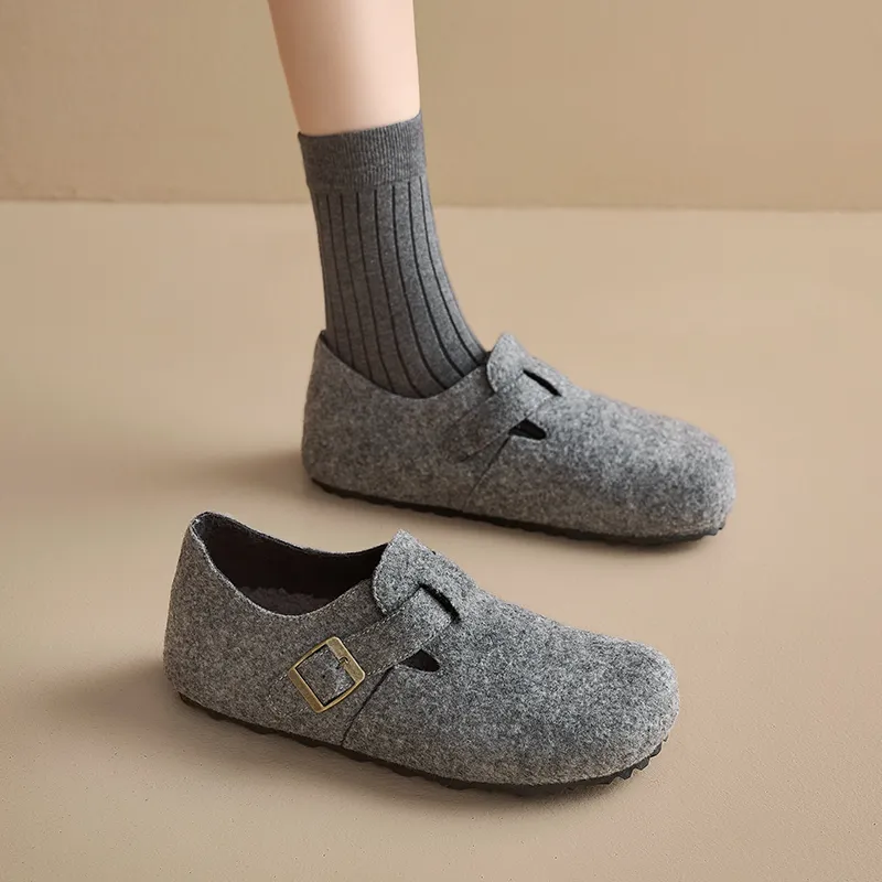 AGSDON Casual Single Shoes 2.5cm Women's-6