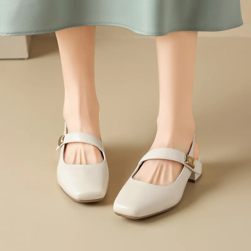 AGSDON Casual Single Shoes 4CM Women's-3
