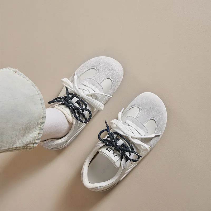 AGSDON Abrasion Resistant Low Top Casual Shoes 3cm Women's-5