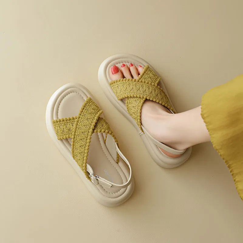 AGSDON One Strap Sandals 4.5cm Women's-11