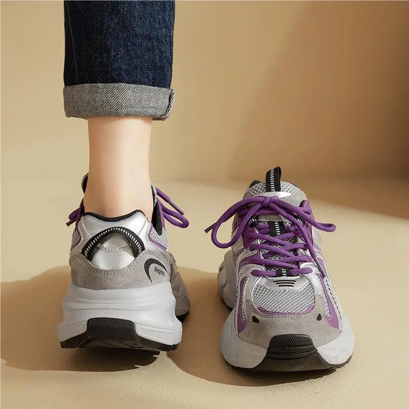 AGSDON Low Top Chunky Sneakers Women's-3
