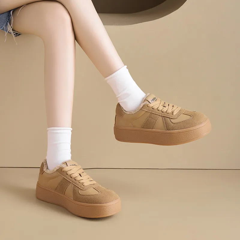 AGSDON Warm Low-Top Casual Shoes Women's-9