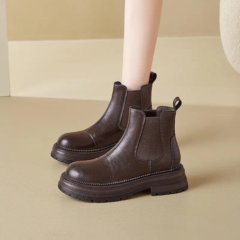 AGSDON 11.5cm Chelsea Boots Women's-9