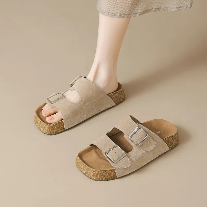 AGSDON Quiet Slide Slippers Women's-6