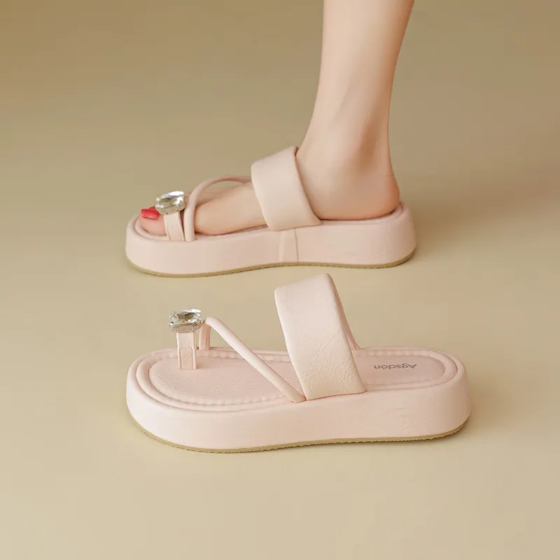 AGSDON Quiet Slide Slippers Women's-17