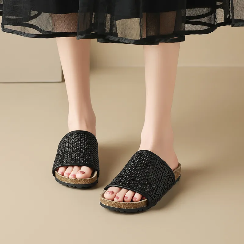 AGSDON Abrasion Resistant Slide Slippers Women's-9