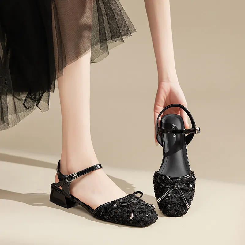 AGSDON One Strap Sandals 3.5cm Women's-2