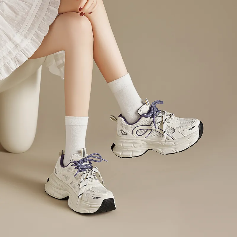 AGSDON Low Top Chunky Sneakers Women's-10