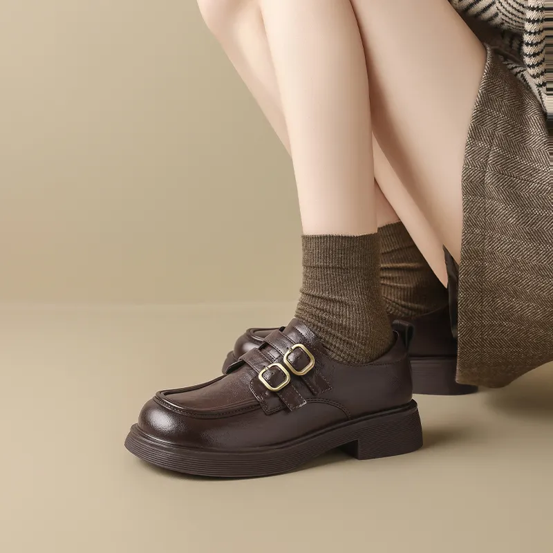 AGSDON Casual Single Shoes 3.5cm Women's-9