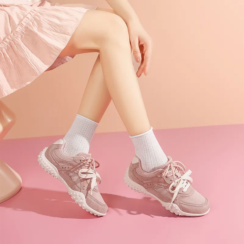 AGSDON Lightweight, Height Increasing, And Breathable Low Top Casual Shoes Women's-23