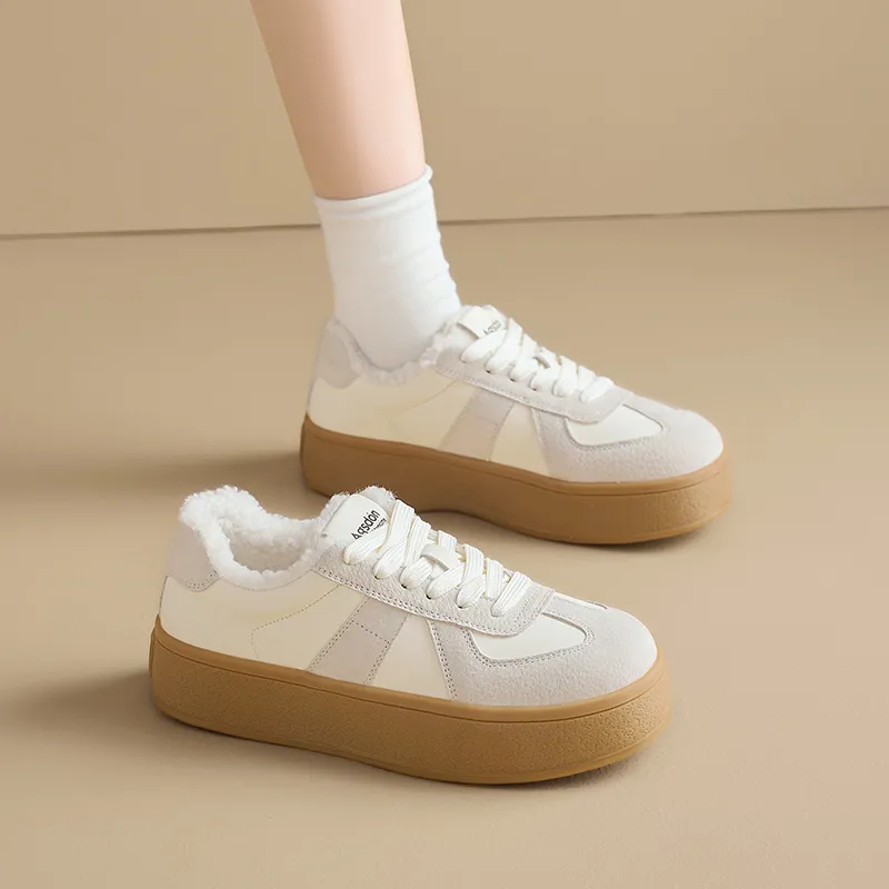 AGSDON Warm Low-Top Casual Shoes Women's-5