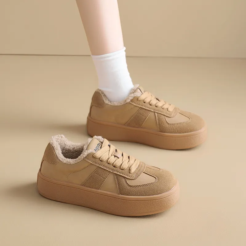 AGSDON Warm Low-Top Casual Shoes Women's-12