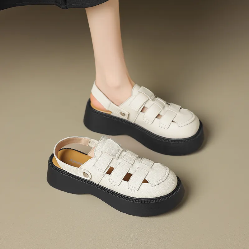 AGSDON Roman Sandals 4.5cm Women's-10