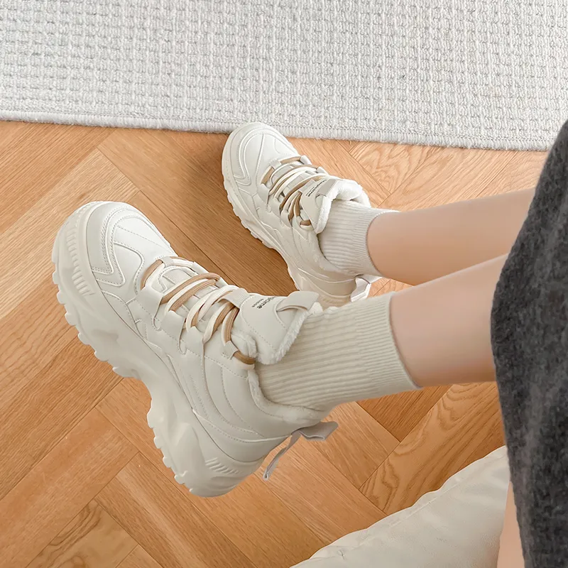 AGSDON Thermal High Top Chunky Sneakers Women's-3