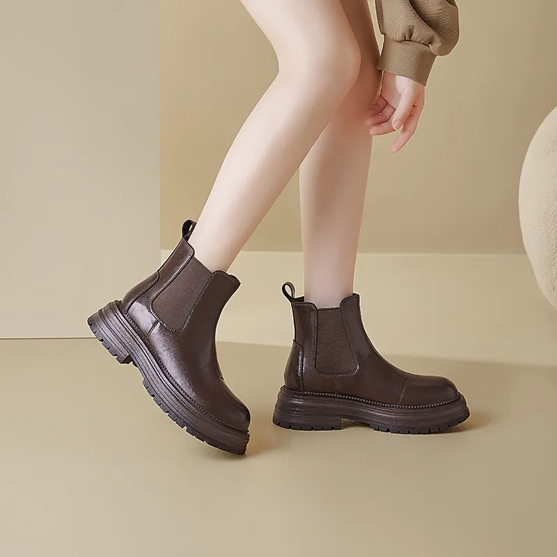 AGSDON 11.5cm Chelsea Boots Women's-17