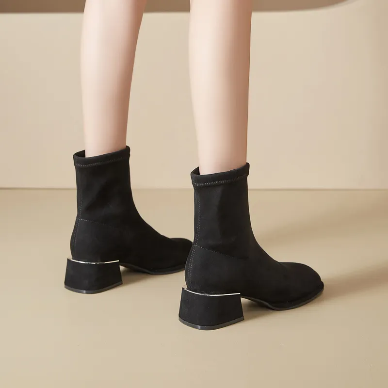 AGSDON Ankle Boots 4.5 Cm Women's-5
