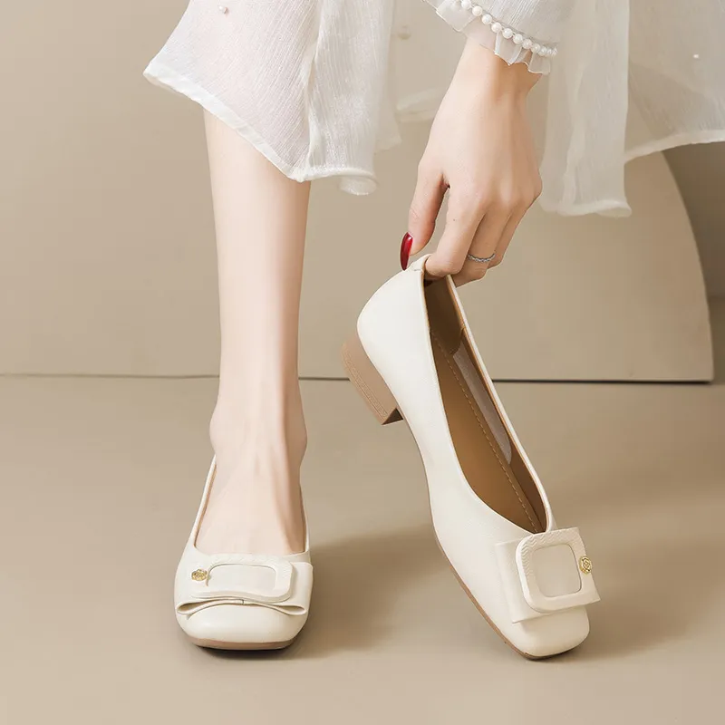 AGSDON Casual Single Shoes 2.5cm Women's-6