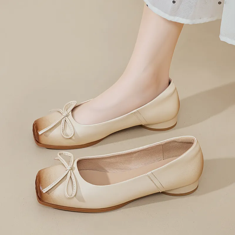AGSDON Casual Single Shoes 2cm Women's-2