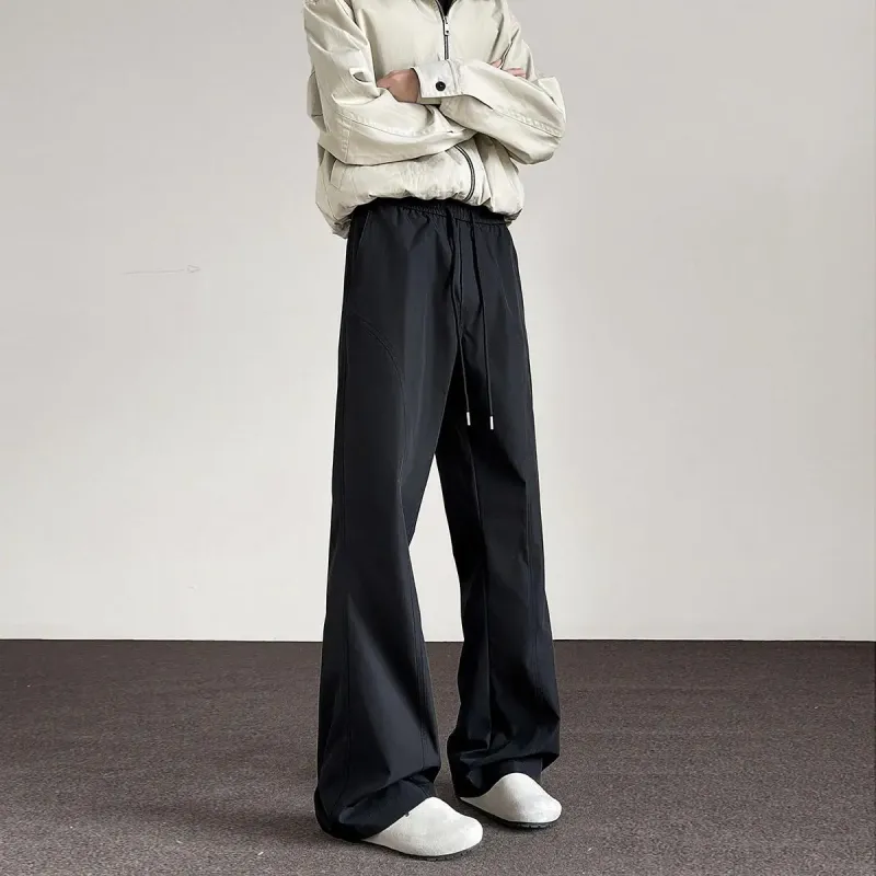 SIFLYTO Casual Pants Unisex Navy Blue-7
