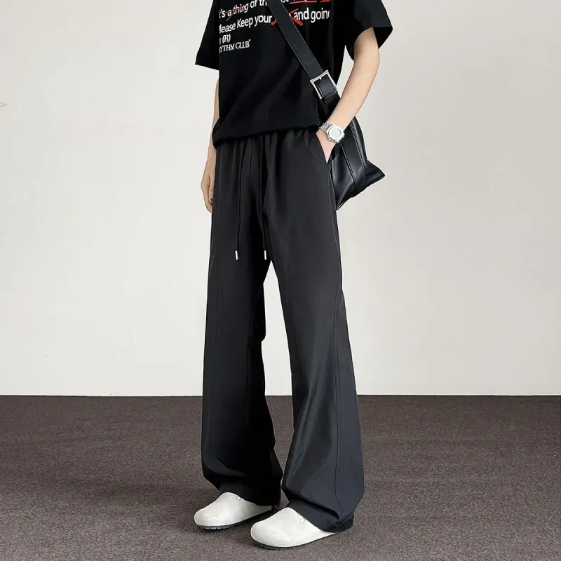 SIFLYTO Casual Pants Unisex Navy Blue-9