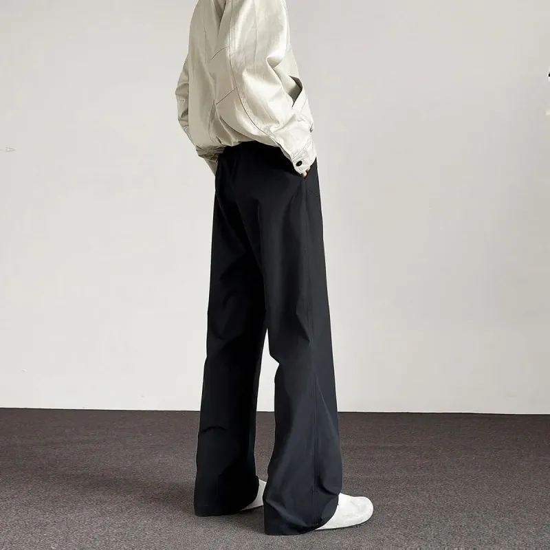 SIFLYTO Casual Pants Unisex Navy Blue-8
