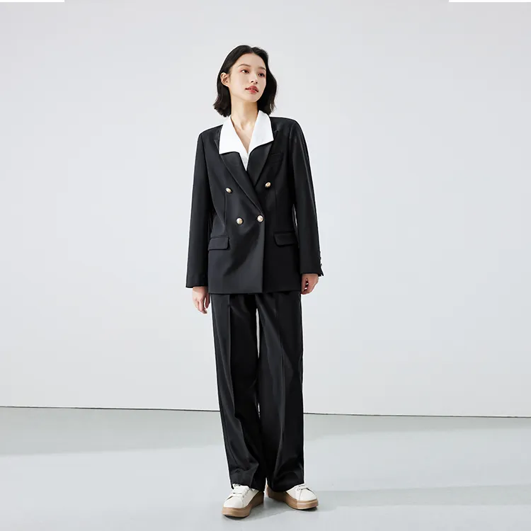 Miss Burde Business Suit Women's Black-4
