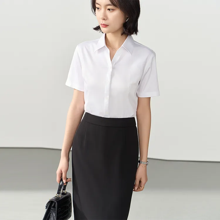 Miss Burde Shirts Women's White-3