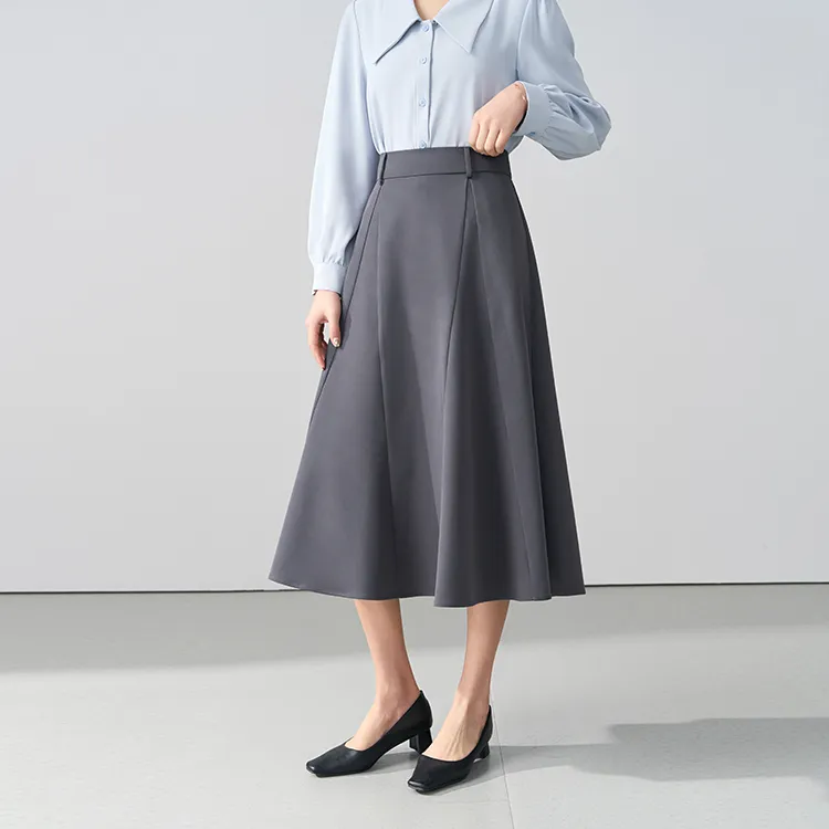 Miss Burde Casual Long Skirts Women's-8