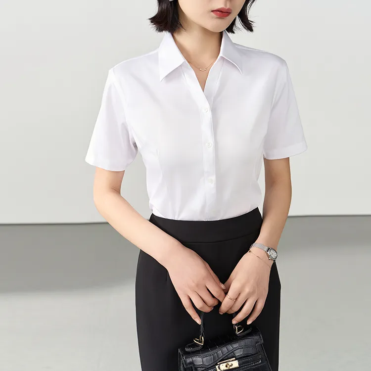 Miss Burde Shirts Women's White-4