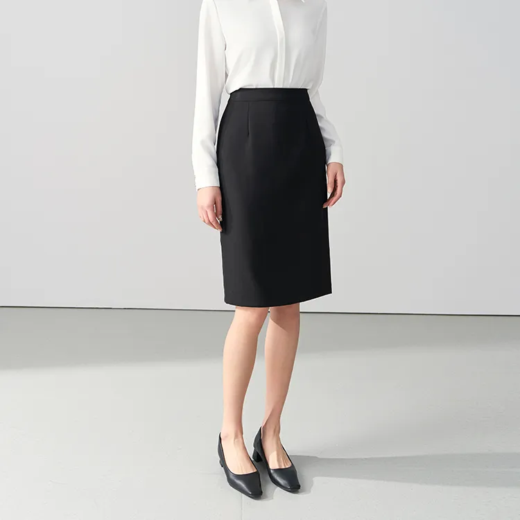 Miss Burde Casual Short Skirts Women's Black-3
