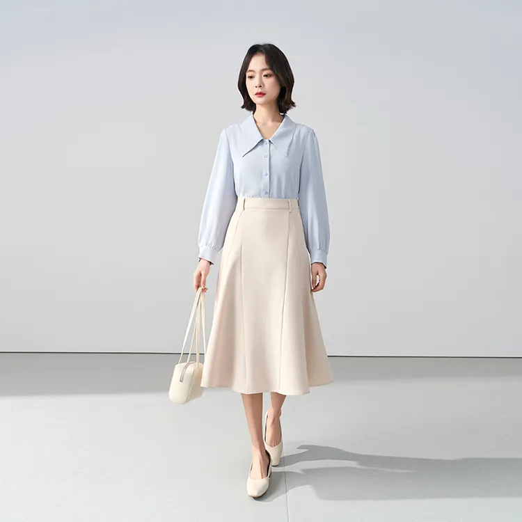Miss Burde Casual Long Skirts Women's-14