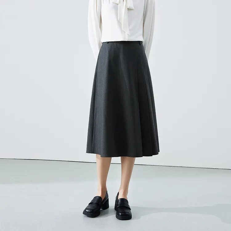 Miss Burde Casual Long Skirts Women's-10
