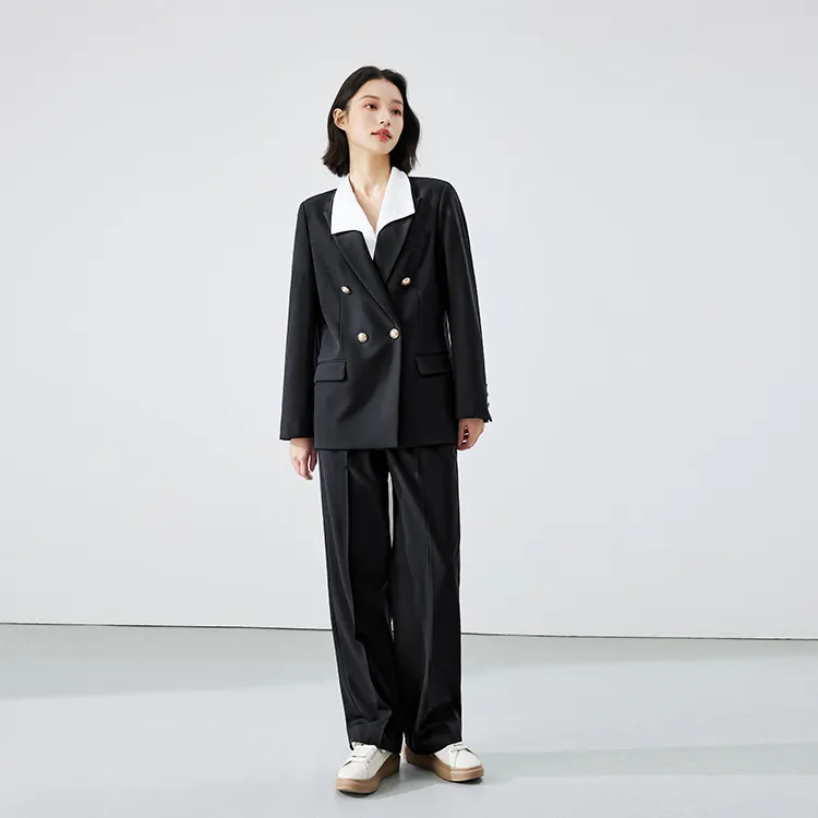 Miss Burde Business Suits Women's Black-4