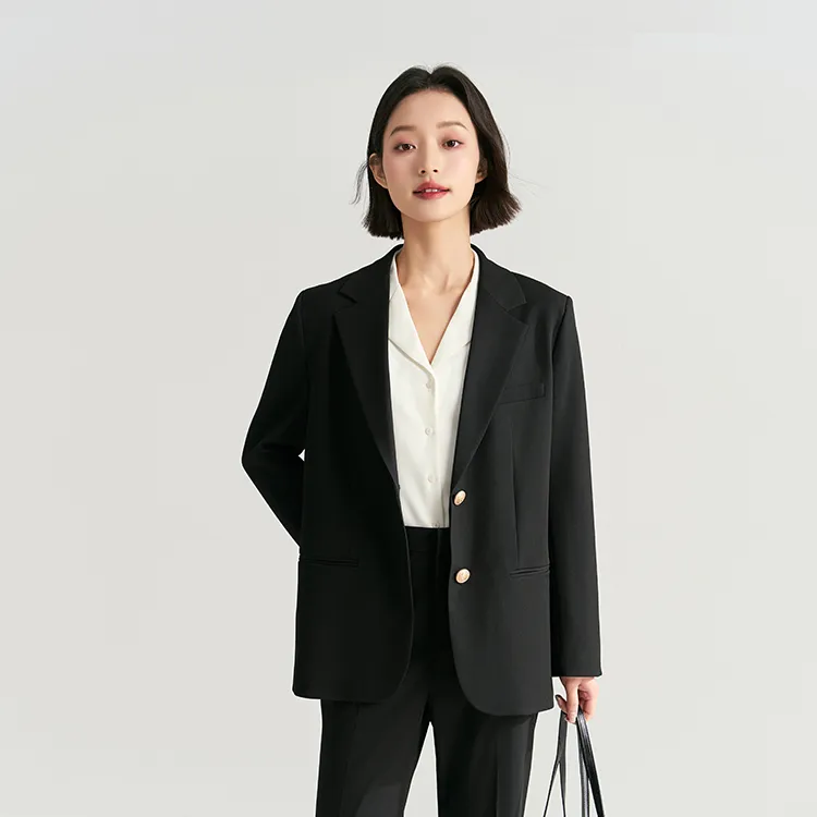 Miss Burde Business Suits Women's Black-2