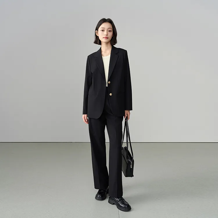 Miss Burde Business Suits Women's Black-4