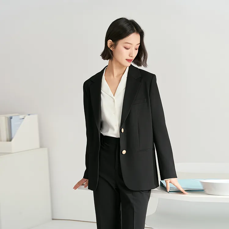 Miss Burde Business Suits Women's Black-3