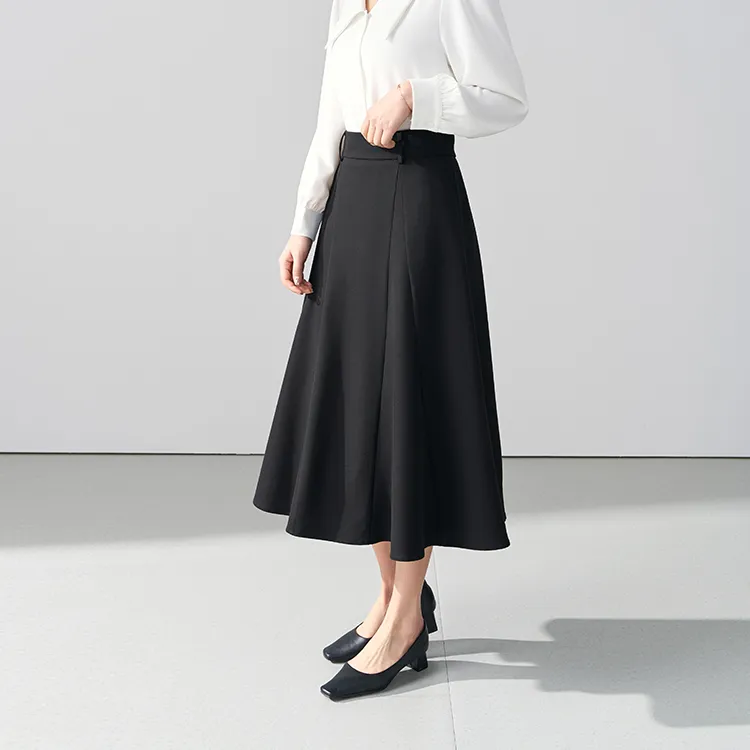 Miss Burde Casual Long Skirts Women's-3