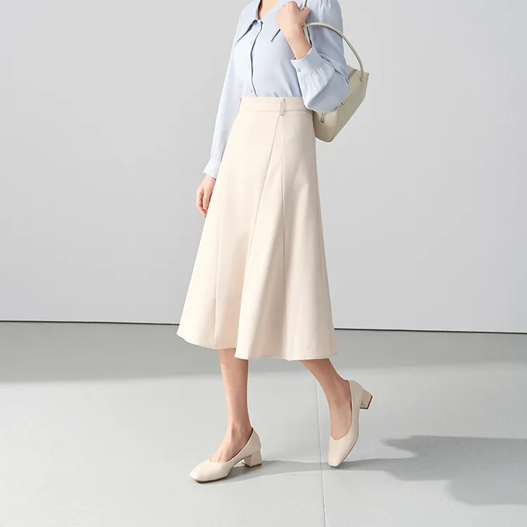 Miss Burde Casual Long Skirts Women's-13