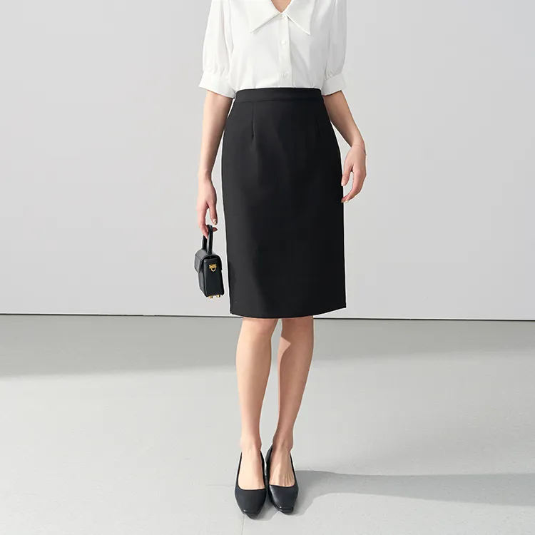 Miss Burde Casual Short Skirts Women's Black-2