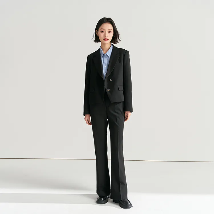 Miss Burde Business Suits Women's Black-2
