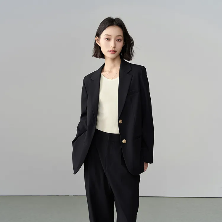 Miss Burde Business Suits Women's Black-3