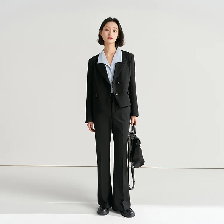 Miss Burde Business Suits Women's Black-3