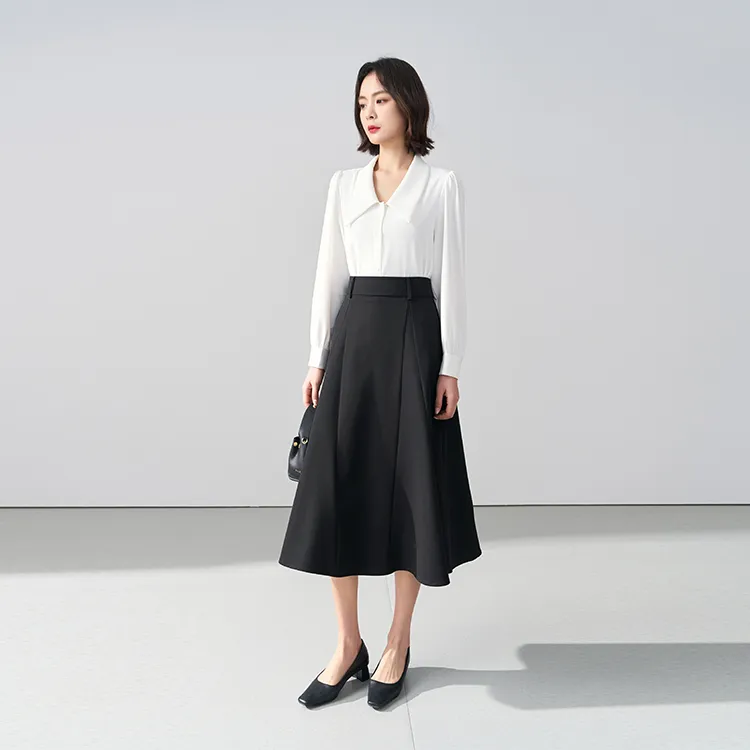 Miss Burde Casual Long Skirts Women's-4