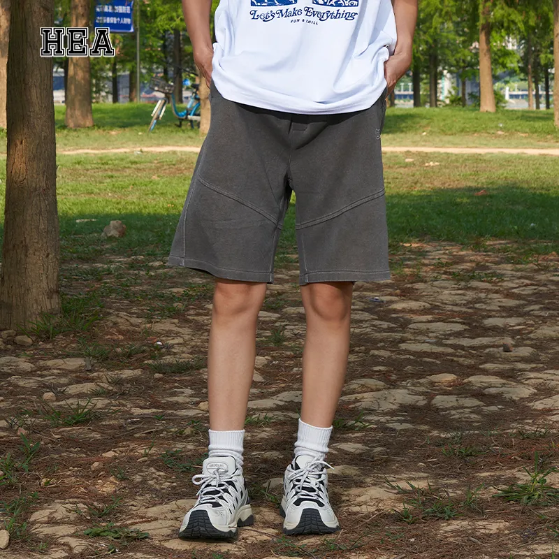 HEA Casual Shorts Unisex Gray-2